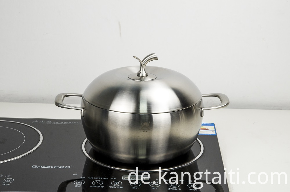 Milchpfanne aus reinem Titan Pure Titanium Milk Pan